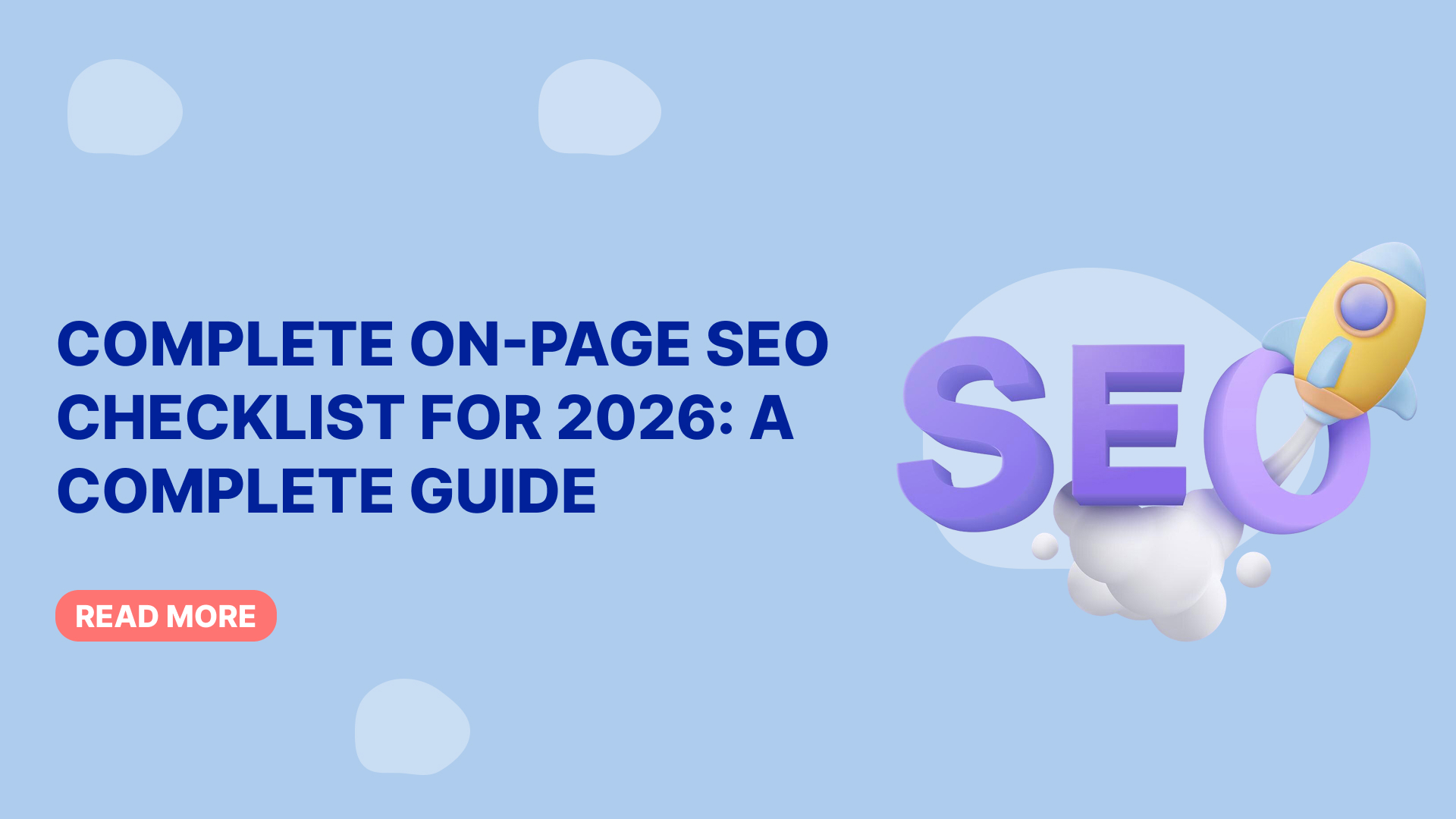Complete On-Page SEO Checklist for 2026: A Practical Guide to Ranking ...